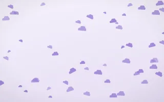 Wisteria Clouds III — light purple and white weather background, variation III