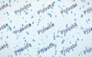 Arctic Frost Raindrops Dense — light blue and white weather background