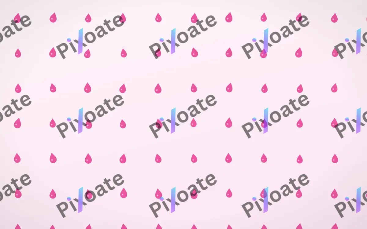 Blush Raindrops — light pink and white weather background