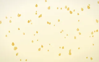 Buttercream Raindrops — light gold, yellow and white weather background