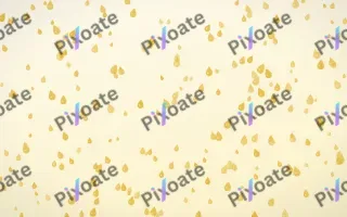 Buttercream Raindrops Dense III — light gold, yellow and white weather background, variation III