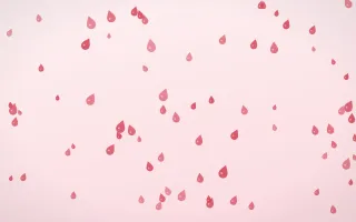 Cherry Soda Raindrops — light red and white weather background