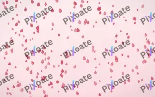 Cherry Soda Raindrops Dense — light red and white weather background