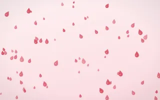 Cherry Soda Raindrops II — light red and white weather background, variation II