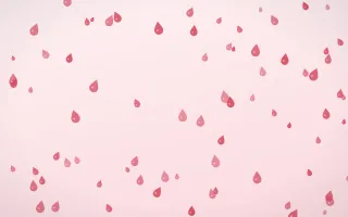 Cherry Soda Raindrops III — light red and white weather background, variation III