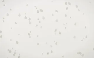 Fogline Raindrops II — light grey, orange and white weather background, variation II