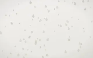 Fogline Raindrops III — light grey, orange and white weather background, variation III
