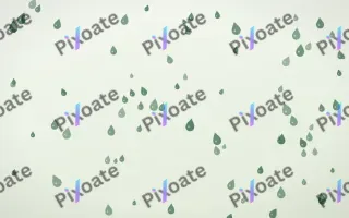 Forest Cream Raindrops II — light green and white weather background, variation II