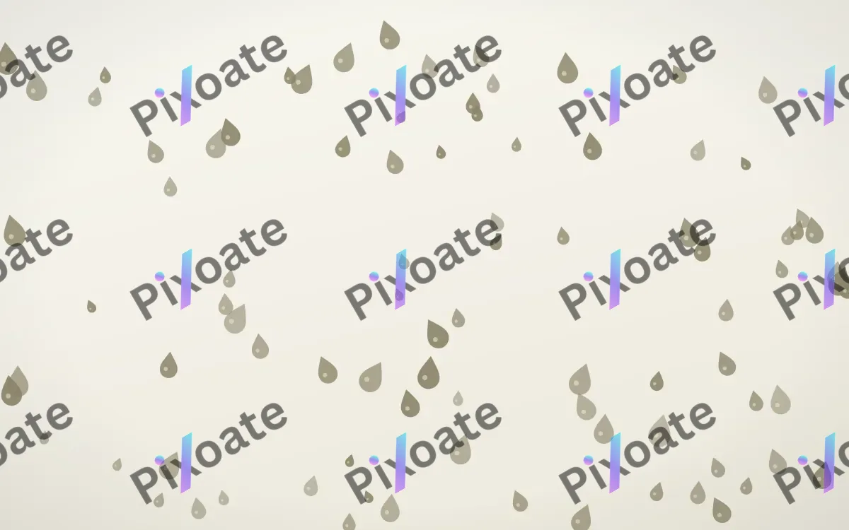 Fresh Linen Raindrops — light yellow and white weather background