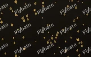Golden Noir Raindrops — dark gold, yellow and black weather background
