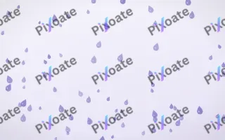 Lilac Frost Raindrops II — light blue and white weather background, variation II
