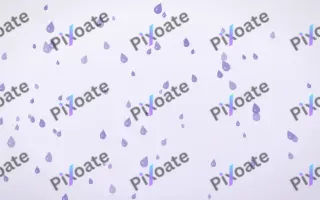 Lilac Frost Raindrops III — light blue and white weather background, variation III