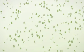 Matcha Latte Raindrops Dense — light green and white weather background