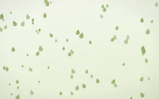 Matcha Latte Raindrops II — light green and white weather background, variation II