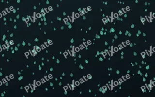 Midnight Garden Raindrops Dense — dark green and black weather background