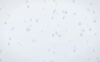 Mist Blue Raindrops II — light blue and white weather background, variation II
