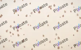 Mocha Milk Raindrops II — light orange and white weather background, variation II