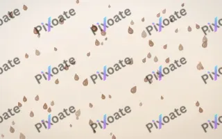 Mocha Milk Raindrops III — light orange and white weather background, variation III