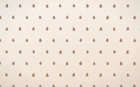 Mocha Milk Raindrops Tiled — light orange and white weather background