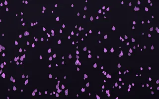 Neon Noir Raindrops Dense — dark purple, teal and black weather background