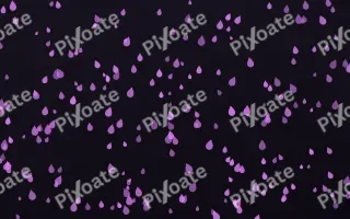Neon Noir Raindrops Dense — dark purple, teal and black weather background