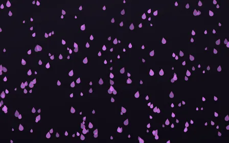 Neon Noir Raindrops Dense — dark purple, teal and black weather background