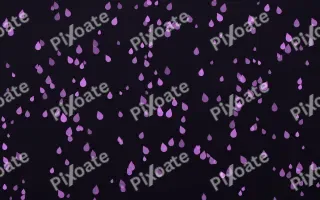Neon Noir Raindrops Dense II — dark purple, teal and black weather background, variation II