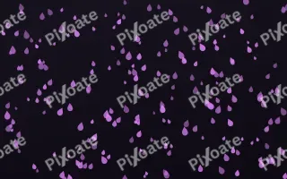 Neon Noir Raindrops Dense III — dark purple, teal and black weather background, variation III