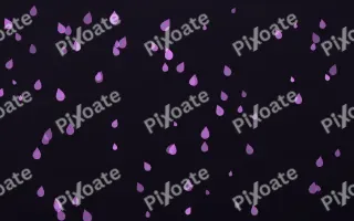 Neon Noir Raindrops II — dark purple, teal and black weather background, variation II