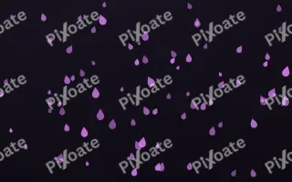 Neon Noir Raindrops III — dark purple, teal and black weather background, variation III