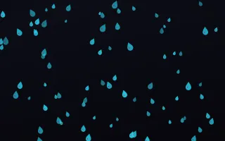 Neonline Raindrops — dark teal, pink and black weather background