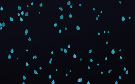 Neonline Raindrops — dark teal, pink and black weather background