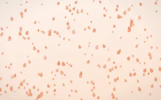Peach Fuzz Raindrops Dense — light orange and white weather background