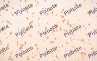 Peach Fuzz Raindrops Dense II — light orange and white weather background, variation II