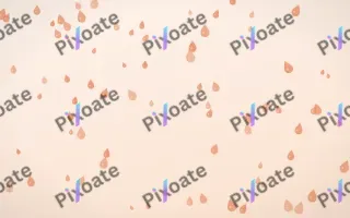 Peach Fuzz Raindrops II — light orange and white weather background, variation II