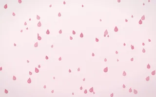 Rosewater Raindrops — light pink and white weather background