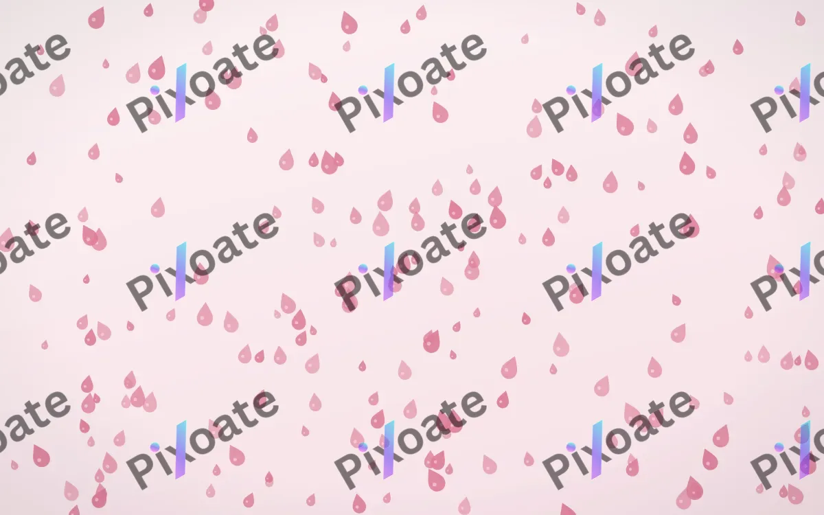 Rosewater Raindrops Dense — light pink and white weather background
