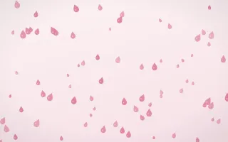 Rosewater Raindrops II — light pink and white weather background, variation II