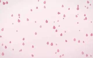 Rosewater Raindrops III — light pink and white weather background, variation III