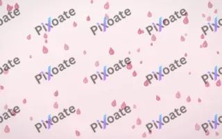 Rosewater Raindrops III — light pink and white weather background, variation III