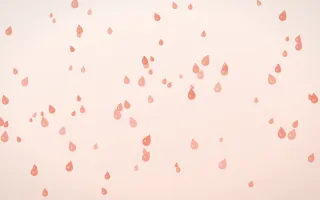 Sorbet Raindrops — light red, orange and white weather background