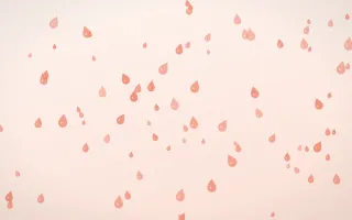 Sorbet Raindrops II — light red, orange and white weather background, variation II