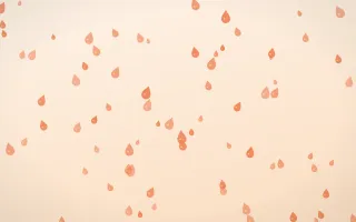 Sunset Pop Raindrops — light orange and beige weather background