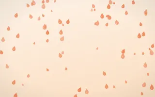 Sunset Pop Raindrops II — light orange and beige weather background, variation II