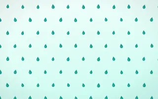 Teal Raindrops — light teal and white weather background