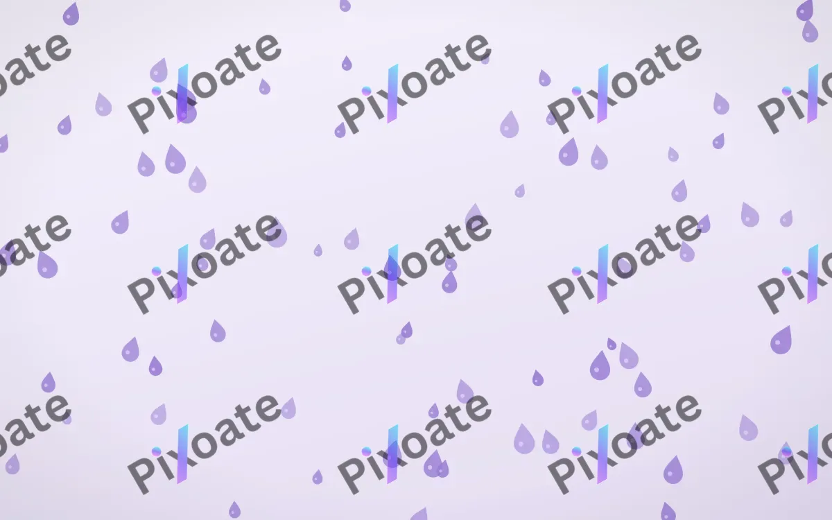 Wisteria Raindrops — light purple and white weather background
