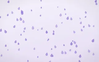 Wisteria Raindrops — light purple and white weather background