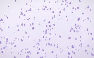 Wisteria Raindrops Dense III — light purple and white weather background, variation III