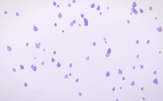 Wisteria Raindrops III — light purple and white weather background, variation III