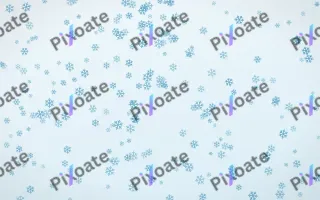 Arctic Frost Snowflakes Dense — light blue and white weather background